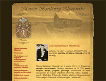 Tablet Screenshot of marcinolszewski.pl
